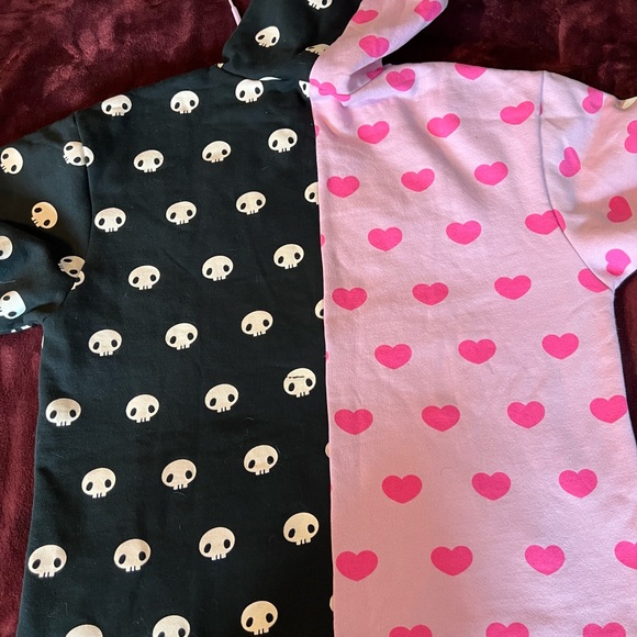 Dumbgood Sanrio Kuromi & My Melody Pullover Hoodie - Picture 9 of 10